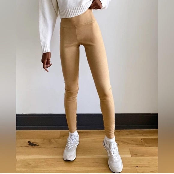 Artitzia/Wilfred Free XS Daria Suede Legging Pant - Picture 3 of 12